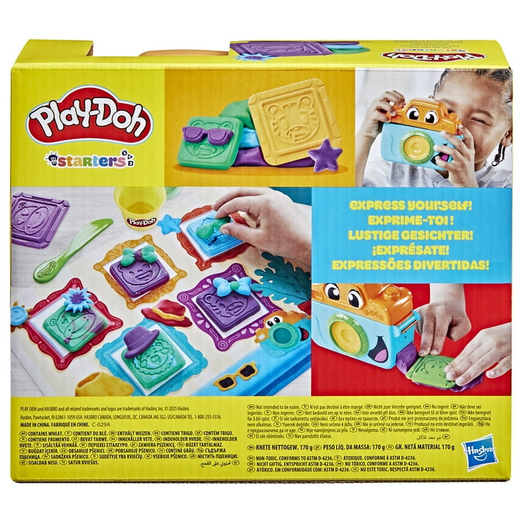 Play-Doh Photo Fun Starter Set - Camera Toy for Kids Aged 2 and up