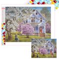 thumbnail image 1 of 5D DIY Cuentas Cuadradas Completas Paisaje Del Arte 45x35cm, 1 of 9