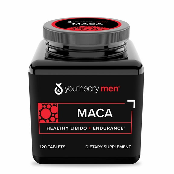 Youtheory Men's Maca Tablets, 120 Ct
