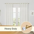 thumbnail image 6 of Curtain Rod Gold Extendable Curtain Rod 36" to 72" Adjustable Curtain Rods Includes rods, ball finials, 3piece brackets, hardware kits, 6 of 8