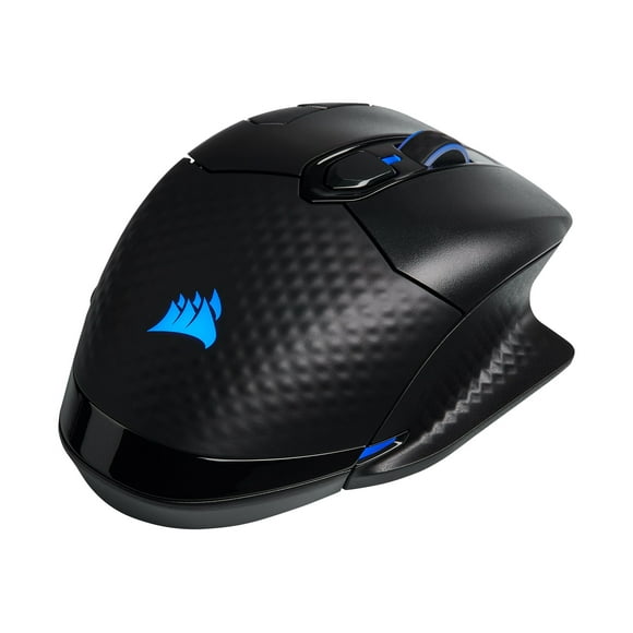 CORSAIR Gaming DARK CORE RGB PRO SE - Mouse - optical - 8 buttons - wireless, wired - USB, 2.4 GHz, Bluetooth 4.2 LE - black