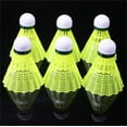 thumbnail image 4 of 12 Pcs Plastic Badminton Shuttlecocks,Bexikou High Speed Badminton Balls with Great Stability and Durability, Indoor Outdoor Shuttlecock for Training Exercise Gym Fitness Game, 4 of 5