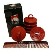 G.B.S Grooming Set For Men, Soft Bristles, Ergonomic Handle - Pack Of 6 Tools Grooming Kit