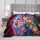 thumbnail image 5 of Manta de Stranger Things, manta de felpa grande y súper suave para niños, niñas y adultos jóvenes, manta de franela cálida y acogedora para sala de estar, sofá cama para todas las estaciones, 40 x 30, 5 of 8