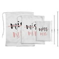 thumbnail image 3 of Darling Souvenir Sacs Cadeaux de Mariage Blancs Mrs 15 Pcs, 3 of 5