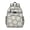 Grey, variant on Daisy Print Waterproof School Backpack - Ergonomic Travel Daypack with Chest Strap for Teens, Lightweight Student Book Bag