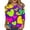 AJ10_Pink, variant on Resicozy Valentines 3/4 Sleeve Shirts for Women Trendy 2026 Cute Heart Printed Tunic Tops Plus Size Casual Summer Crewneck Blouses Watermelon Red 4XL