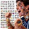 thumbnail image 2 of Yanonmyfd 100-Piece Temporary Soccer Tattoo Set – Premium Football Designs, Pre-Cut for Easy Application, Ideal for Party Supplies, Gifts, and Fan Events, 2 of 8