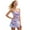 Colorful Flowers, variant on Yuyamidu Sunflowers Women Workout Tennis Dress with Built-in Shorts, Daisy Cross Back Shoulder Straps Sleeveless Golf Dress with Pockets, Size XS