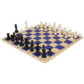 WE Games Ultimate Tournament Chess Board - 20 Inch Silicone Mat With Algebraic Notation