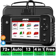 ANCEL FX3300 Elite OBD2 Scanner Code Readers Scan Tools, OE-Level Full System Car Diagnostic Tool with Oil Reset Function, Check Engine Transmission SRS ABS OBD2 Code Reader Reset Scanner