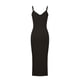 thumbnail image 4 of Mono de color sólido para mujer, falda corta, sexy, sin hombros, cintura, vestido sin mangas Fridja  hjkh7326, 4 of 4