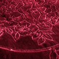 thumbnail image 2 of MERRY HOME Korean Fleece Blanket King Size, 85 X 95 Inches, 9 Lbs - Soft Heavy Warm Mink Blanket, Single Ply Thick Raschel Embossed for Winter, Autumn (Burgundy), 2 of 14