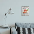 thumbnail image 2 of Stupell Industries Rustic Farm Fresh Apple Sign Aged Charm Design by Sheri Hart, 2 of 7