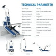 thumbnail image 5 of Powered Track Stair Climbing Hand Truck,684 LBS Load Capacity,XSTO Heavy Duty Stair Crawler Dolly with Seperate Track Control (CT310), 5 of 8