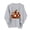 Gray, variant on TKLPEHG Womens Thanksgiving Tops Crew Neck Pumpkin Graphic Sweatshirt Long Sleeve Loose Fit Fall Fashion Tops Casual Holiday Pullover (Black,L)