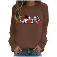 thumbnail image 1 of EHQJNJ Chandails en Molleton Graphiques pour Femmes Anime Mode Décontractée Manches Longues Col Rond Chandails en Molleton Imprimés Pull Sans Capuche Chandails en Molleton Haut Automne Chandail en Molleton Tendance pour Femmes, 1 of 4