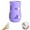Purple, variant on Silicone Sleeve for Glass Baby Bottles Insulated Natural Silicone Bottle Holder for Breakage Compatible with 8 Oz Natural Baby Bottles