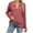 Red, variant on hotojiny Knit Tunic Tops for Women Fall Oversized Long Sleeve Pullover Blouse Deep V Neck Casual Loose Shirts
