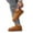 Brown, variant on Xmyrz Snow Boots For Men Waterproof Homewear Comfy Slip Resistant Fleece Thickened Wide Calf Boots Winter Boots Mens Shoes