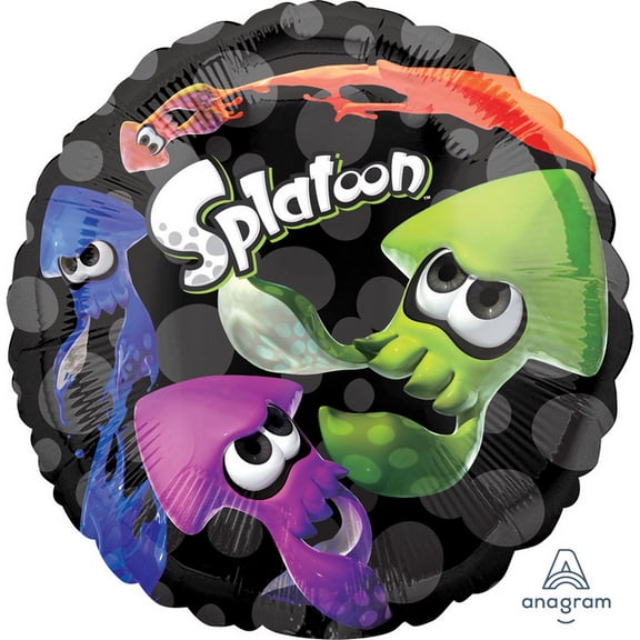 Hx 18" Splatoon - Pkg Foil Balloon
