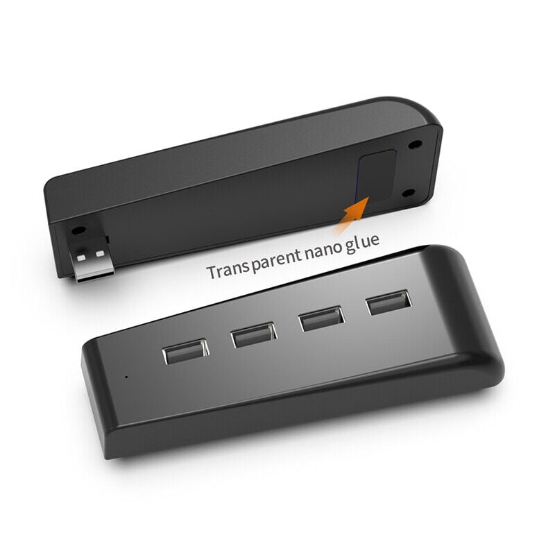 NATEFEMIN Portable USB Hub for Gaming 4 Ports, USB2.0 Speed, Designed for PS5/PS4/PS3/Xbox One, Lightweight