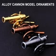 thumbnail image 3 of HLONK Vintage Solid Brass Field Cannon Great Display- A0T1, 3 of 7