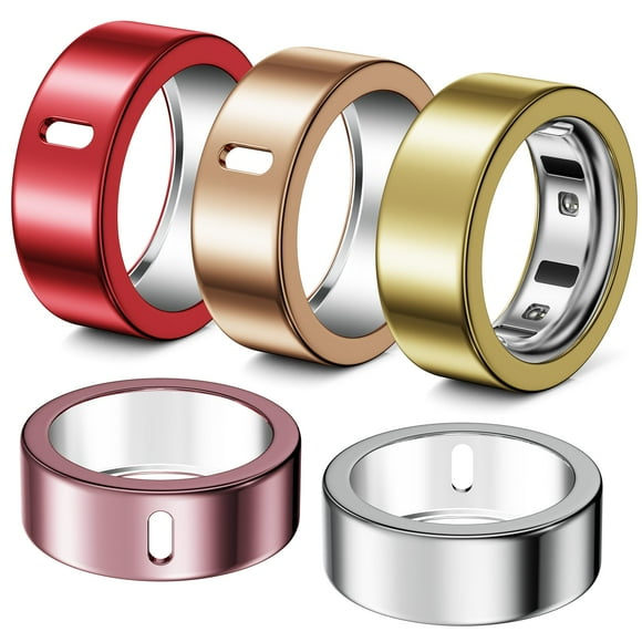 Hexasider, paquete de 5 fundas de TPU para anillos Oura Ring Gen 3/4, talla 13