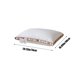 thumbnail image 3 of Almohada de plumón de calidad hotelera | Núcleo de plumas suave y firme | 48 x 74 cm (18,89 x 29,13 pulgadas) | Funda de poliéster blanca | Lavable a máquina | Ideal para dormir boca arriba, de lado, 3 of 7