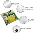 thumbnail image 4 of Awypu Home Sweet Home Lemon Summer Throw Pillow Cover Cushion Case Linen Home Office Decoration Rectangle 2 pcs White, 4 of 6
