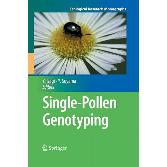 Ecological Research Monographs Single-Pollen Genotyping, (Paperback)