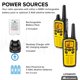 thumbnail image 4 of Walkie Talkie Midland LXT600VP3 de largo alcance, 30 millas, 2 radios, 4 of 8