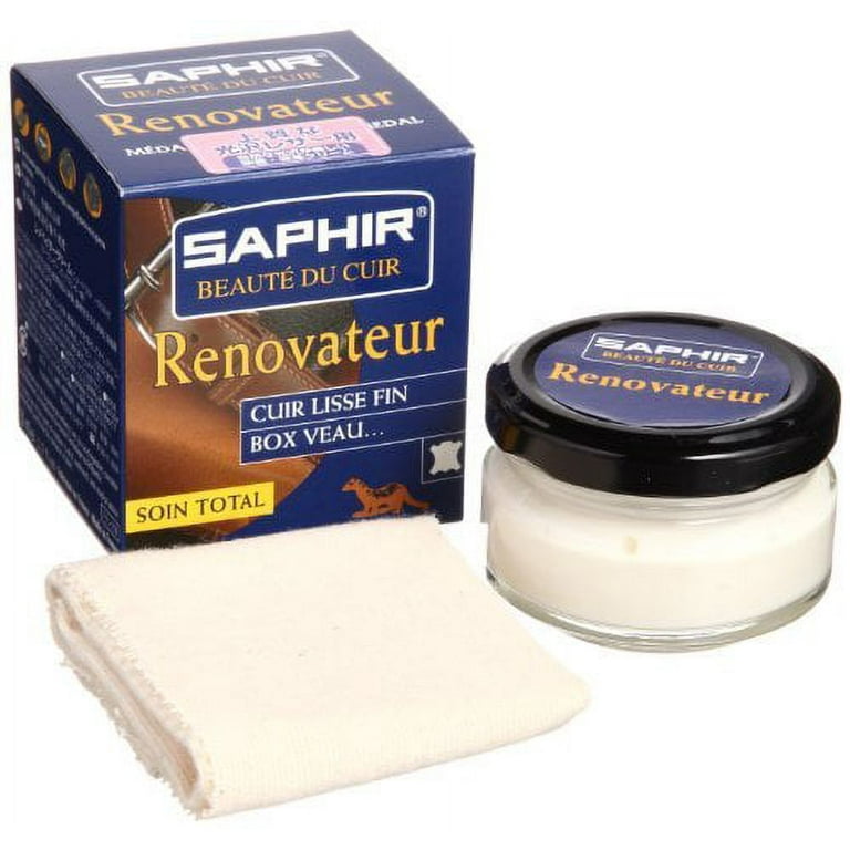 Saphir shoe polish, Shine and protect leather shoes