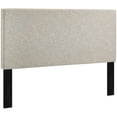 thumbnail image 6 of Modway Taylor King and California King Linen Fabric Headboard in Beige, 6 of 8