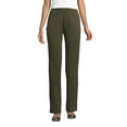 thumbnail image 3 of Lands' End Women's Petite Sport Knit High Rise Elastic Waist Pants, 3 of 3