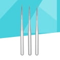 thumbnail image 4 of unbranded 3Pcs Silver Nail Stripping Brushes for Accurate Nail Art and Polish Lines, 4 of 8