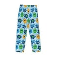 thumbnail image 6 of Balery Cartoon Monster print Men's Pajama Pants,Ultra Lightweight Pjs,Lounge Pant-Small, 6 of 9