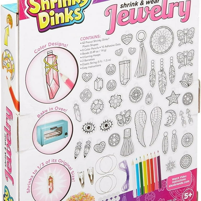 Shrinky Dinks Jewelry Kit Kids Art and Craft Activity