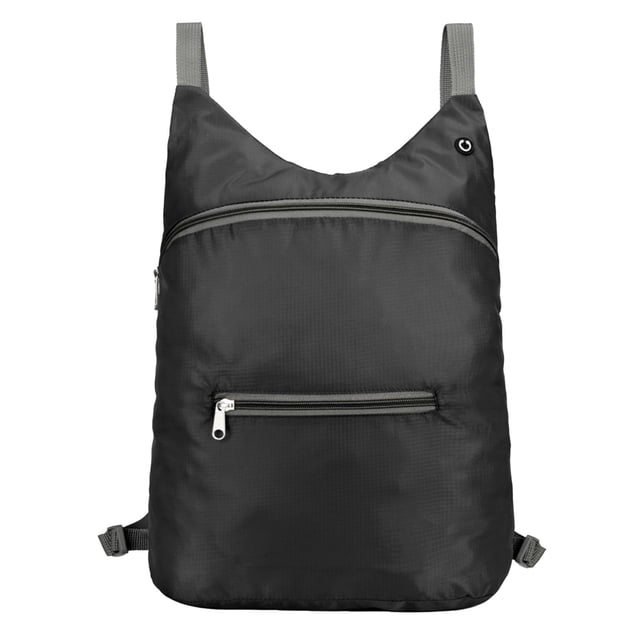 Skin Bag Large Capacity Ultra Lightweight Portable Foldable Bag Men's Sports Backpack Headphone Hole Outdoor Travel Backpack