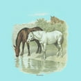 thumbnail image 2 of Junior's Lost Gods Retro Horses Portrait  Racerback Tank Top Cancun 2X Large, 2 of 4