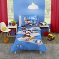 thumbnail image 2 of Disney Mickey Mouse 4 Piece Bedding Sets, Toddler Bed with Comforter, Fitted Sheet, Flat Top Sheet, Pillowcase, 2 of 8