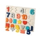thumbnail image 3 of Forma de número Regalo interactivo Tablero sensorial educativo temprano Juguetes 3D Montessori Rompecabezas de madera duradero Tablero, 3 of 9