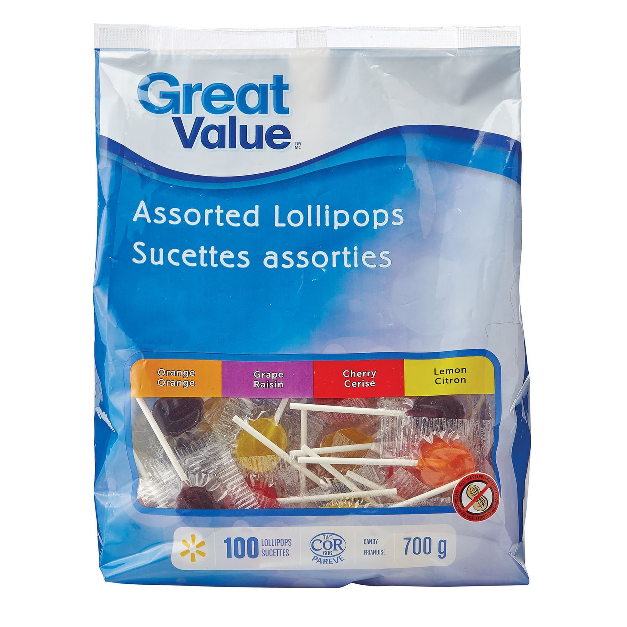 Great Value Assorted Lollipops - Walmart.ca