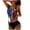 Blue B, variant on Women's Independence Day Print Bikini Sets Two Piece Swimsuit High Waisted V Neck Twist Front Adjustable Spaghetti Straps Bathing Suit
