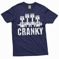 thumbnail image 4 of Men's funny Mechanic Tee Cranky Shirt Car Engine Tee Dad Tee Mechanics Shirt, 4 of 6
