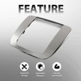 thumbnail image 3 of PIT66 Dash Radio Bezel Trim Wood Grain Brown Fit for Chevy Silverado 1500 Tahoe GMC Sierra 1500 Yukon 2007-2014 15211886 26887440 15247458, 3 of 9