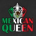 thumbnail image 5 of Wild Bobby Mexican Queen Latin Pride Men Premium Tri Blend Tee, Vintage Black, Medium, 5 of 5