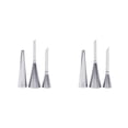 thumbnail image 3 of Inteprter 3 Pieces/Set Cake Baking Nozzle Dessert Decorating Cream Cookies Kitchen Decoration Puff Pastry Tips Professional Piping 9x2.3 cm, 7.5x1.7 cm 2piezas Inteprter CBP099696, 3 of 5
