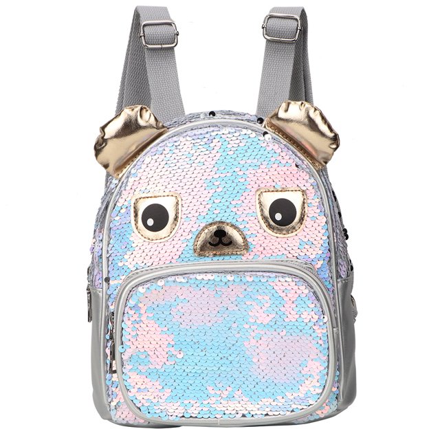 1、Diseño elegante de lentejuelas y dibujos animados, clásico y fácil de combinar, un bolso puede contener fácilmente todas las necesidades diarias.