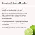 thumbnail image 6 of (Pack Of 6) SLO Deodorant Lime Bergamot 1.94 Oz, 6 of 9